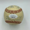 Stunning 1955 Baltimore Orioles Team Signed American League Baseball JSA COA