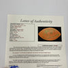Walter Payton "Sweetness" Signed Authentic Wilson NFL Football JSA COA