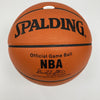 Hakeem Olajuwon Signed Spalding NBA Game Issued Houston Rockets Basketball JSA