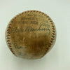 1934 St. Louis Cardinals World Series Champs Team Signed Baseball JSA COA