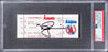 Mark McGwire Signed Full Ticket From Rookie Record 39th Home Run 8-14-1987 PSA