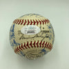 1969 Chicago Cubs Team Signed Vintage National League Baseball Ernie Banks JSA