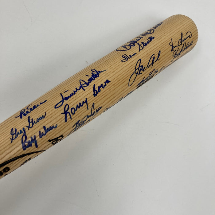 1980 Philadelphia Phillies World Series Champs Team Signed Bat 31 Sigs PSA DNA