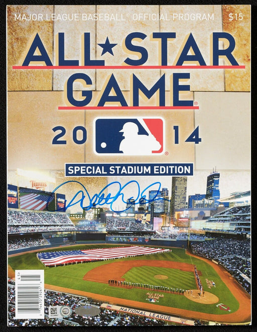 Derek Jeter Signed 2014 All Star Game Program With Steiner COA