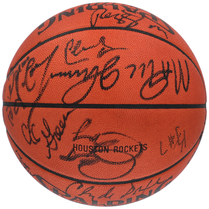Michael Jordan 1989 All Star Game Team Signed Spalding Game Basketball PSA DNA