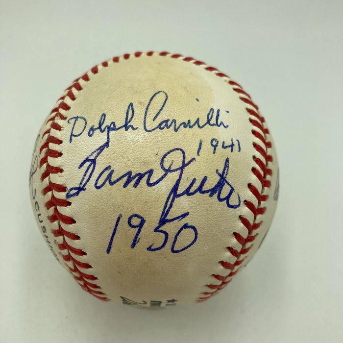 Rookies Of The Year Multi Signed National League Baseball 9 Sigs With COA