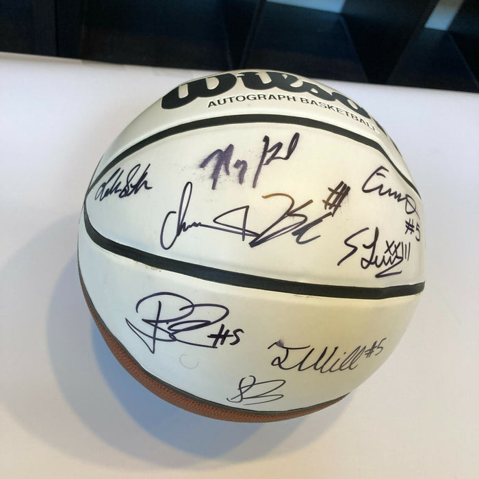 2018 Spalding Hoop Hall Classic Game Multi Signed Basketball 17 Sigs JSA COA