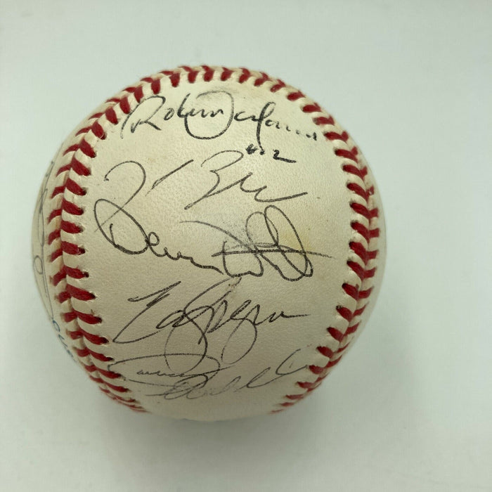 1992 Toronto Blue Jays World Series Champs Team Signed Baseball With PSA DNA COA