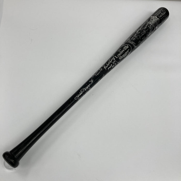 Beautiful World Series MVP's Multi Signed Baseball Bat 40 Sigs Beckett COA