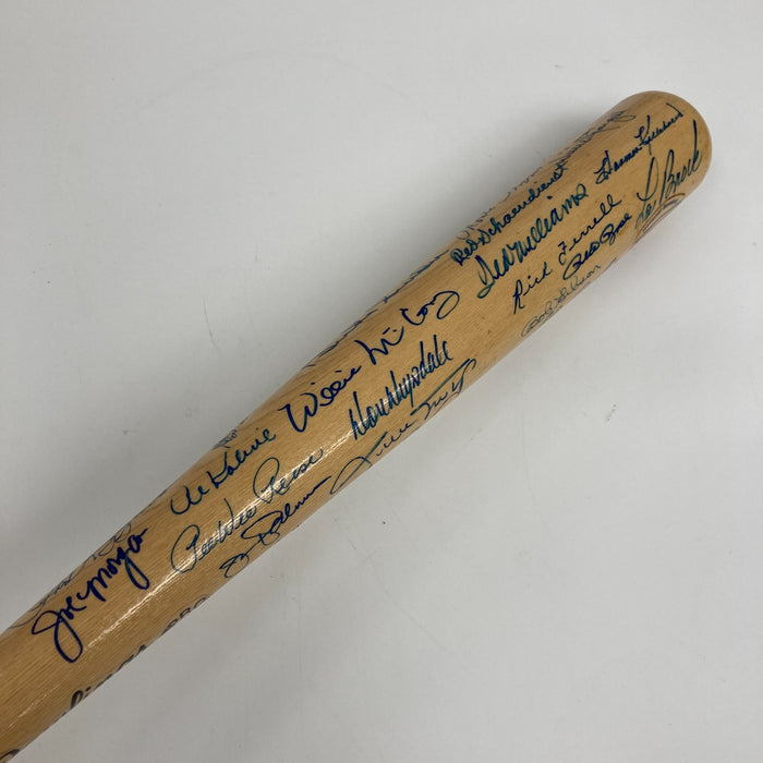 Ted Williams Willie Mays Hall Of Fame Multi Signed Baseball Bat 42 Sigs Beckett