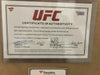 Ed Herman Signed Fight Worn Shorts Framed MMA UFC Ultimate Fighter Fanatics COA