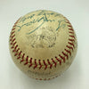 Alex Pompez Willie Mays 1955 Negro League All Star Game Signed Baseball PSA DNA