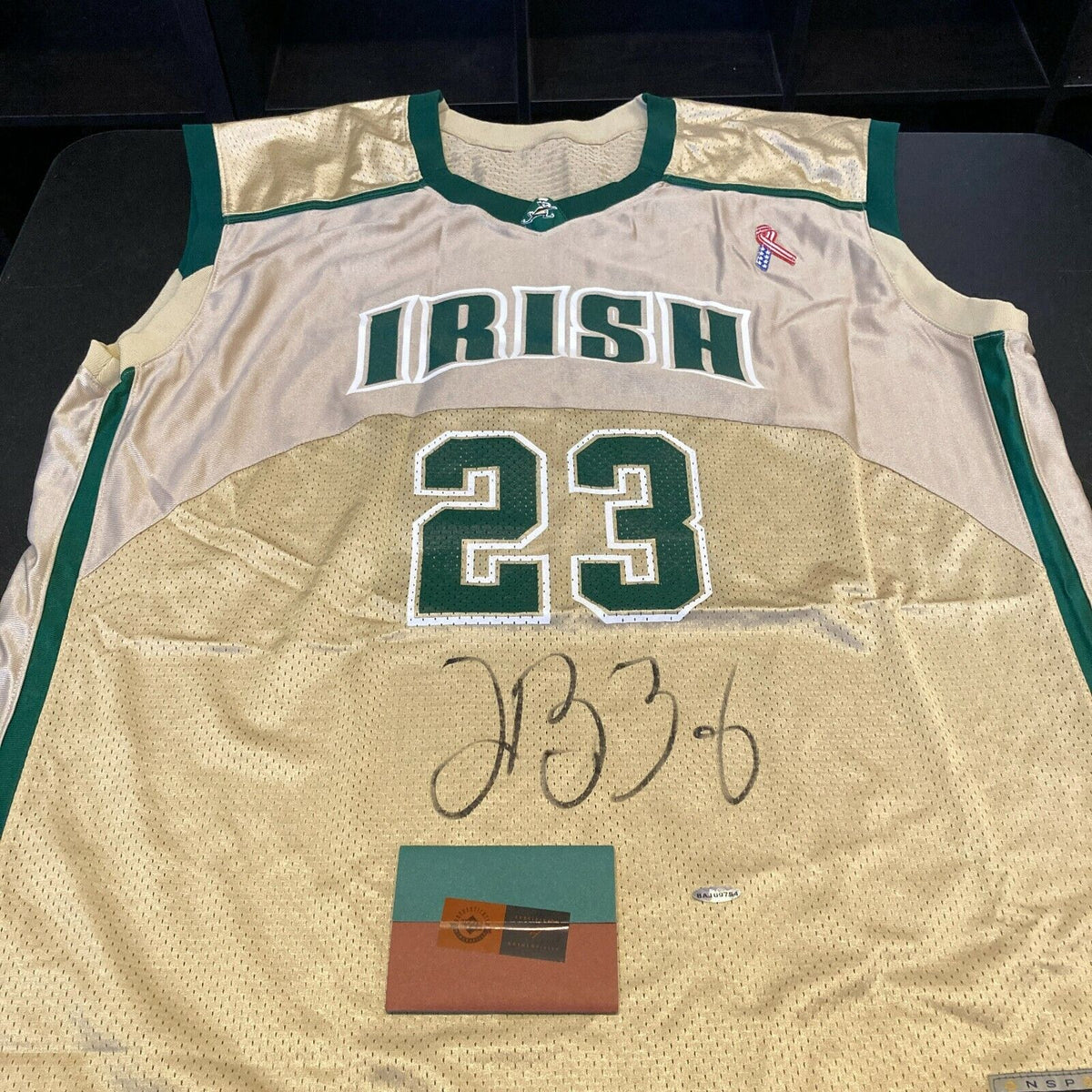 LeBron James Signed St. Vincent St. Mary High School Jersey UDA Upper —  Showpieces Sports