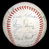 1955 Brooklyn Dodgers W.S. Champs Team Signed Baseball Jackie Robinson JSA COA