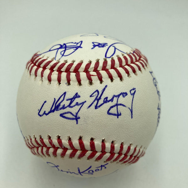 1982 St Louis Cardinals World Series Champs Team Signed MLB Baseball JSA COA