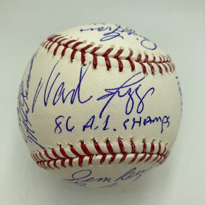 1986 Boston Red Sox AL Champs Team Signed Major League Baseball JSA COA