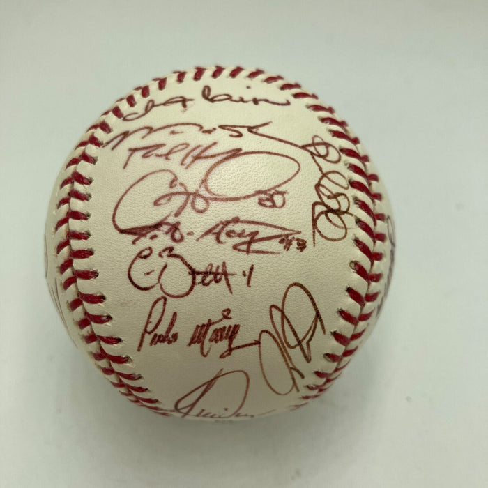 2009 Philadelphia Phillies Team Signed World Series Baseball 37 Sigs JSA COA