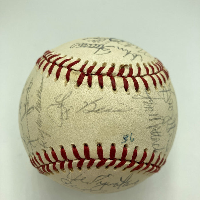 1975 New York Mets Team Signed National League Baseball Tom Seaver JSA COA