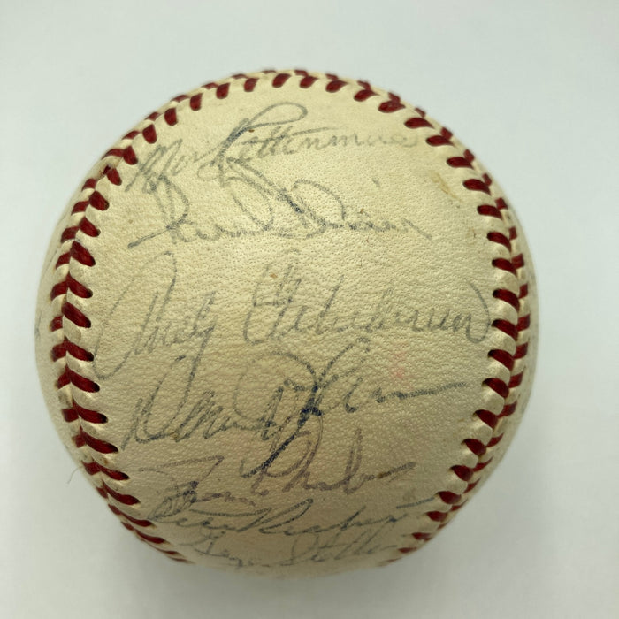 1970 Baltimore Orioles World Series Champs Team Signed AL Baseball JSA COA