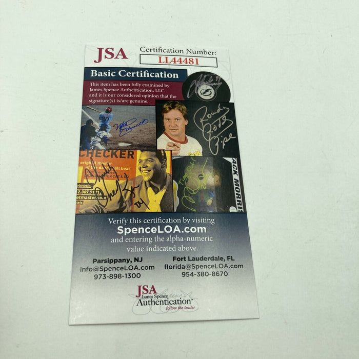 Sandra Bernhard Signed Autographed Baseball With JSA COA Movie Star