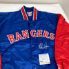 Nolan Ryan Signed 1990 Texas Rangers Authentic Game Model Jacket PSA DNA