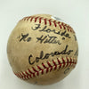 Al Leiter No Hitter Signed Game Used Baseball May 11, 1996 JSA COA