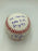 Chris Carpenter Signed Heavily Inscribed STAT Baseball JSA COA