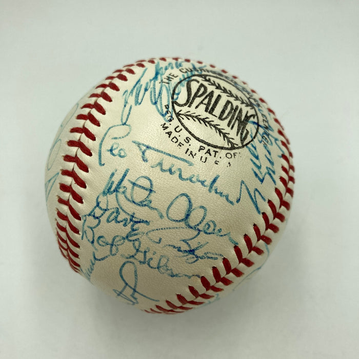 The Finest 1969 All Star Game Team Signed Baseball Roberto Clemente JSA COA