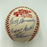 1986 New York Mets World Series Champs Team Signed W.S. Baseball JSA COA