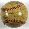 1946 Chicago Cubs Team Signed National League Ford Frick Baseball JSA COA