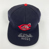 Bob Feller HOF 1962  Signed Cleveland Indians Baseball Hat Cap JSA COA