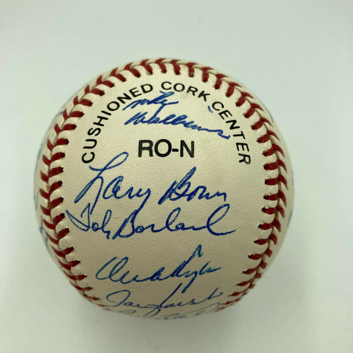 1992 Philadelphia Phillies Team Signed Official National League Baseball