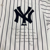 Mariano Rivera Signed Heavily Inscribed NY Yankees STAT Jersey Steiner COA