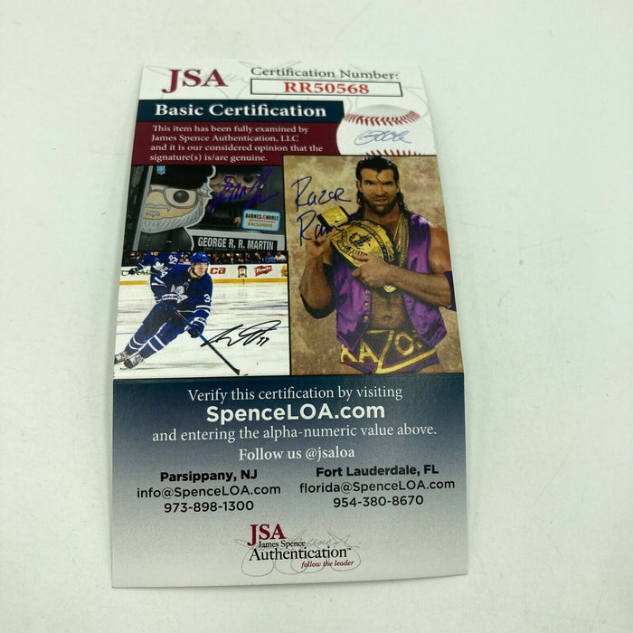 Eddie Mathews Playing Days Signed Vintage 1950's Baseball With JSA COA