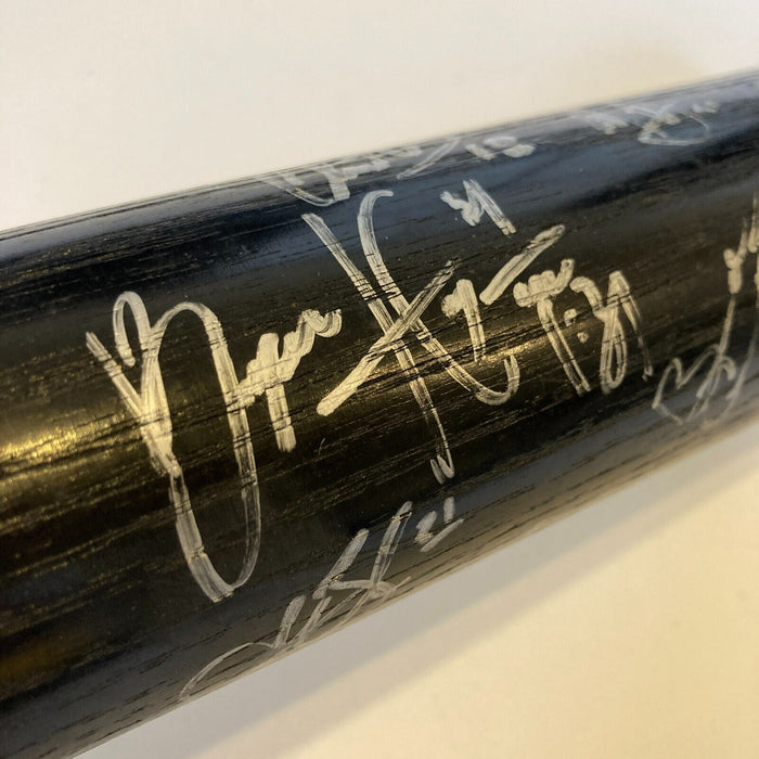 Bryce Harper Manny Machado Pre Rookie 2011 Sal All Star Game Signed Bat JSA COA