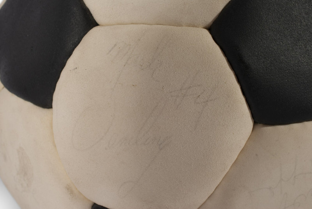 Pele 1970's New York Cosmos Team Signed Vintage Soccer Ball PSA DNA COA