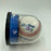 Rollie Fingers Signed Inscribed STAT Baseball Beckett BGS Graded MINT 9