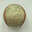1958 San Francisco Giants Team Signed NL Baseball Willie Mays JSA COA