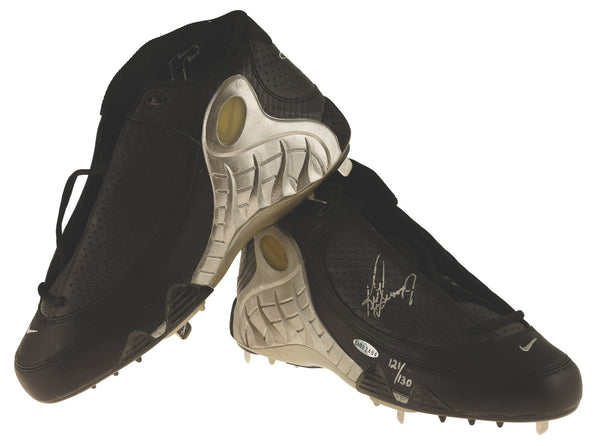 Ken Griffey Jr. Signed Nike Baseball Cleats Shoes UDA Upper Deck COA