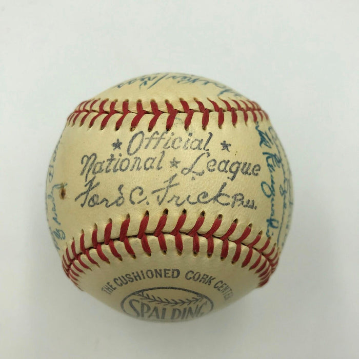 The Finest 1948 Cincinnati Reds Team Signed National League Baseball JSA COA