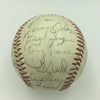 1968 Reggie Jackson Rookie Oakland Athletics A's Team Signed Baseball JSA COA