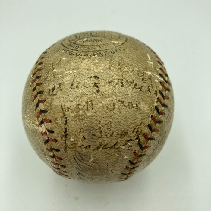 1920 Cleveland Indians World Series Champs Team Signed Baseball PSA DNA COA