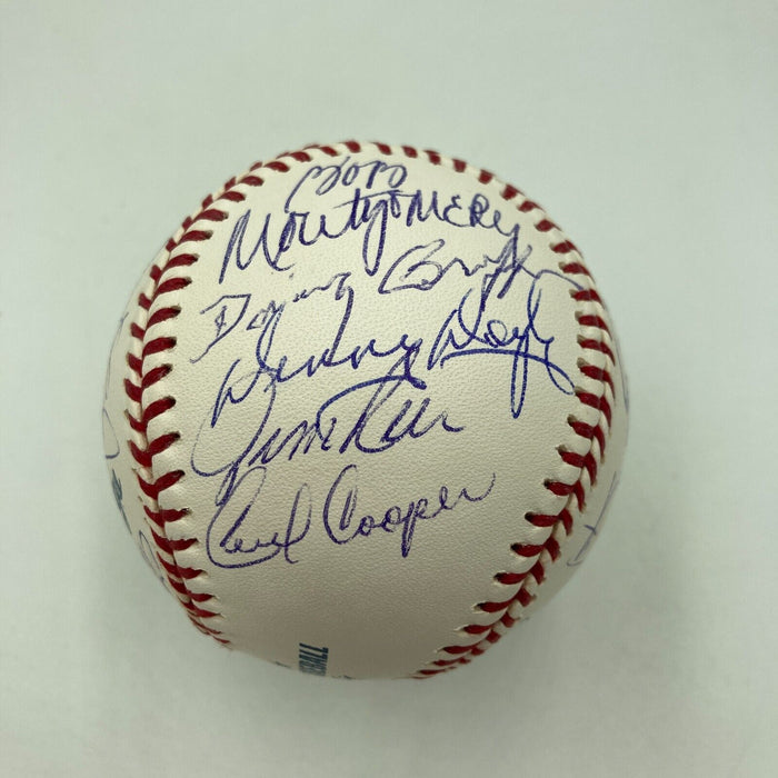 1975 Boston Red Sox AL Champs Team Signed Major League Baseball Carl Yastrzemski