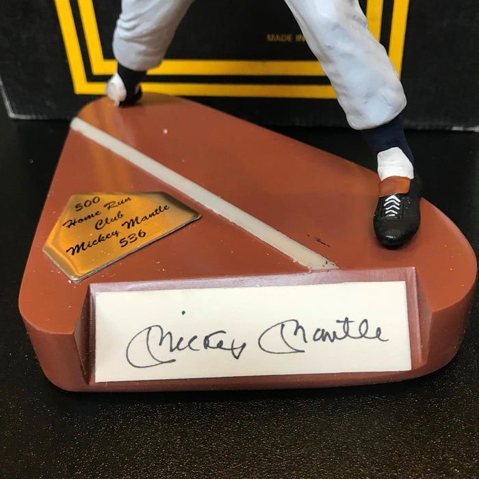 Rare Mickey Mantle Signed Original Salvino Mastermold #3/8 Foot Damaged With COA