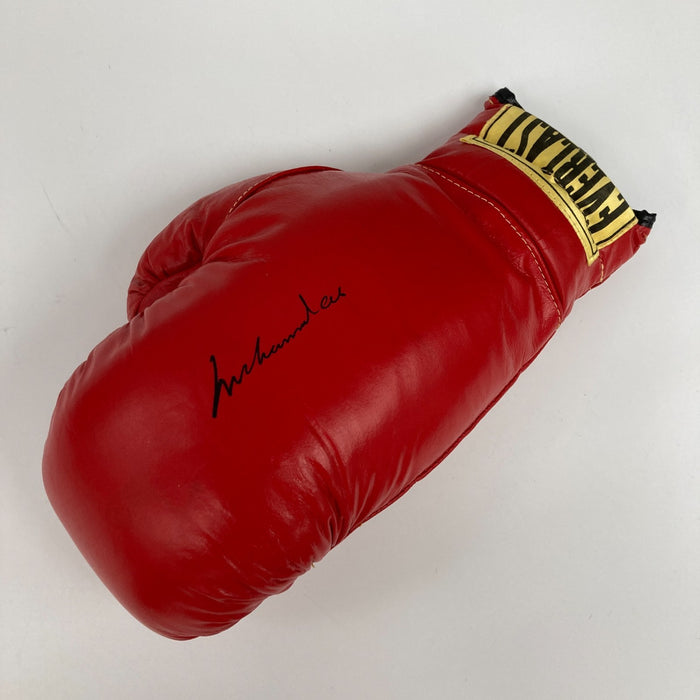 Muhammad Ali Signed Everlast Boxing Glove JSA COA