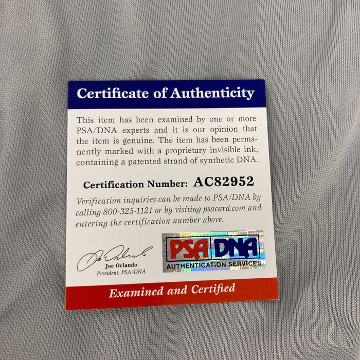 Miguel Cabrera 2012 Triple Crown Signed Detroit Tigers Majestic Jersey PSA DNA