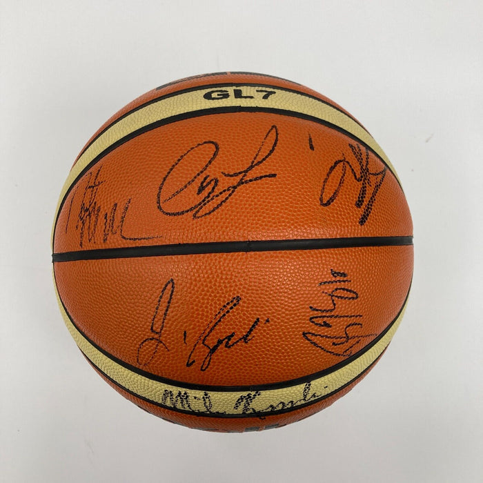 Kobe Bryant 2007 Team USA Signed Basketball 15 Sigs Olympics JSA COA