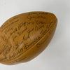 1974 Texas Longhorns Team Signed NCAA Football 25 Signatures Beckett COA
