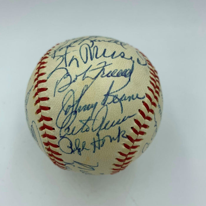 Stunning 1960's HOF Signed Baseball Willie Mays Ernie Banks Stan Musial PSA DNA