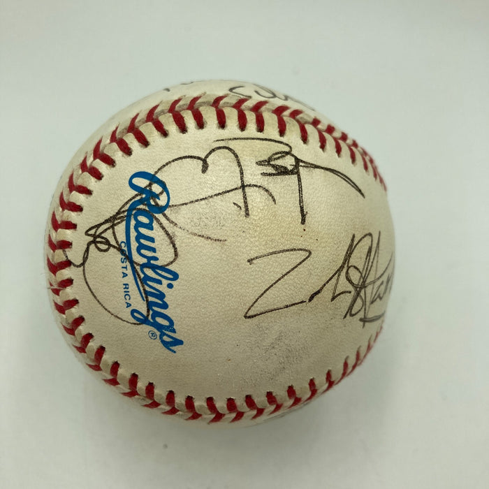 Ringo Starr & His All Starr Band Multi Signed Baseball Beatles JSA COA
